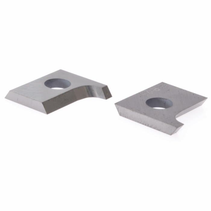 Reversible knives 14,5x14,5x2,0mm HC05 d=4,4 R=2,5 RH
