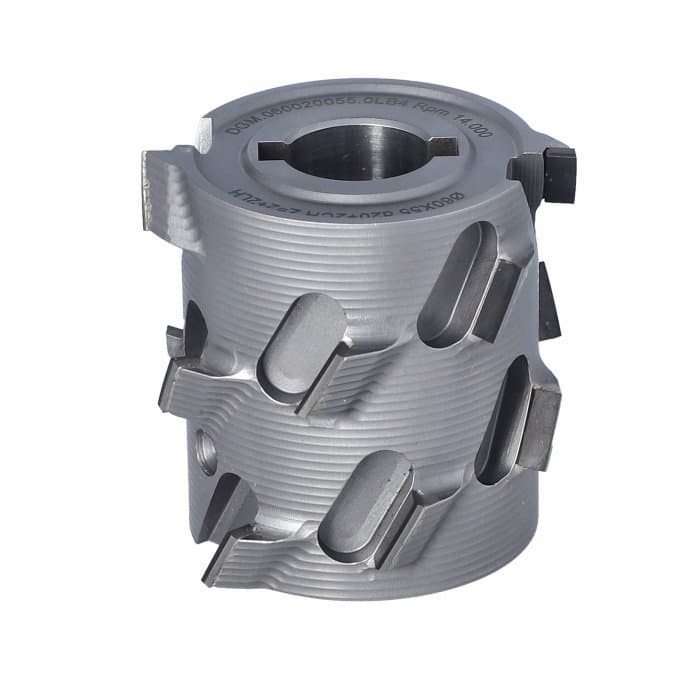 Pre-Mill Cutter DIA 2+2 D=60 I=55 d=20 +2CH  30° H=4,5 (14) Type B LH Lownoise