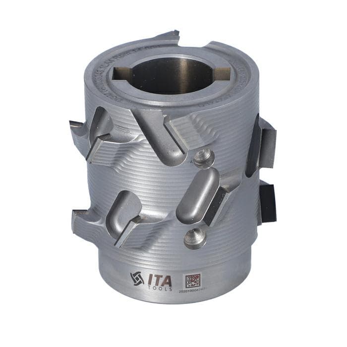Pre-Mill Cutter DIA 2+2 D=60 I=48 d=25 +2CH  30° H=4,5 (12) Type A LH Lownoise