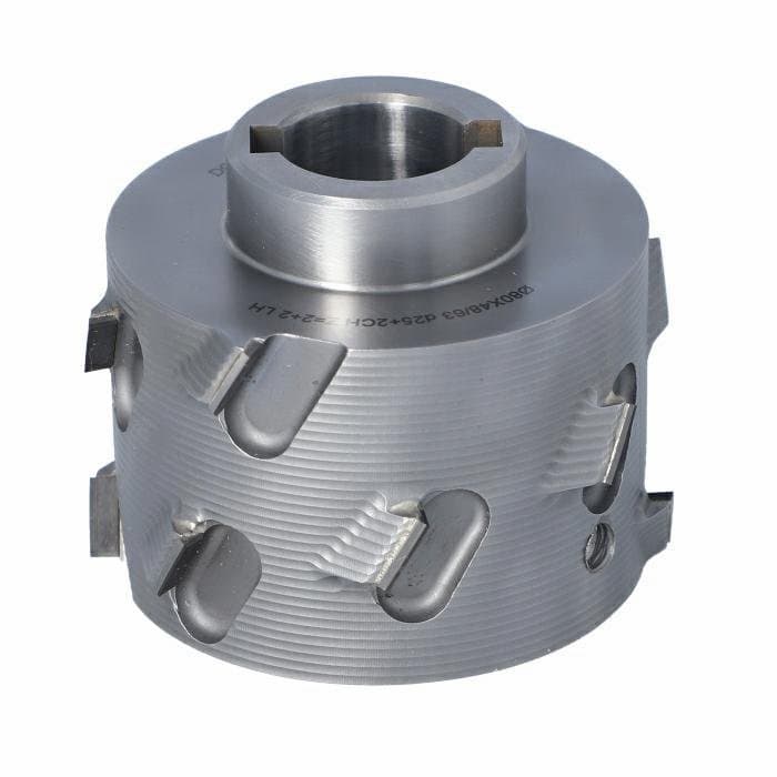 Pre-Mill Cutter DIA 2+2 D=80 I=48 d=25 +2CH  30° H=4,5 (12) Type A LH Lownoise
