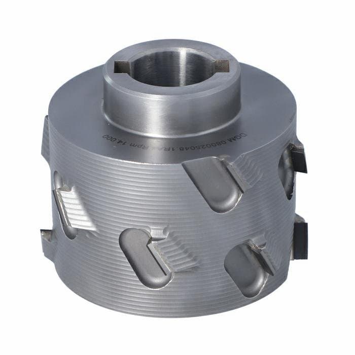 Pre-Mill Cutter DIA 2+2 D=80 I=48 d=25 +2CH  30° H=4,5 (12) Type A RH Lownoise