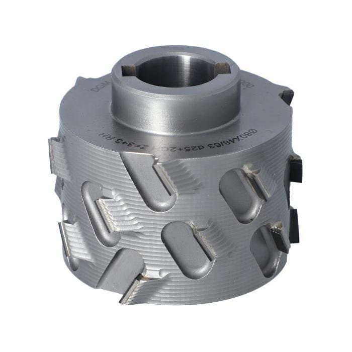 Pre-Mill Cutter DIA 3+3 D=80 I=48 d=25 +2CH  30° H=4,5 (18) Type A RH Lownoise