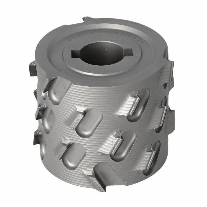 Pre-Mill Cutter DIA 3+3 D=80 I=64 d=25 +2CH LN 30° H=4,5 (24) Type A LH