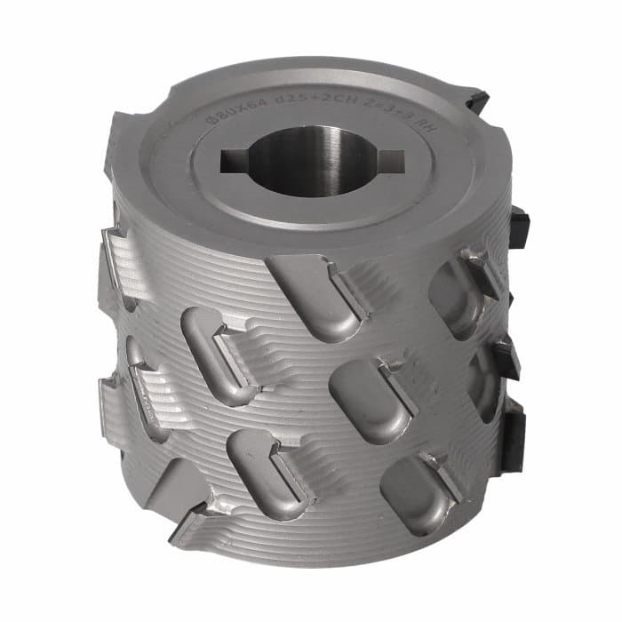 Pre-Mill Cutter DIA 3+3 D=80 I=64 d=25 +2CH LN 30° H=4,5 (24) Type A RH
