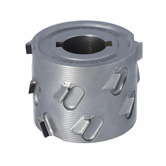 Pre-Mill Cutter DIA 2+2 D=80 I=56 d=30 +2CH LN 30° H=4,5 (14) Type A LH Lownoise