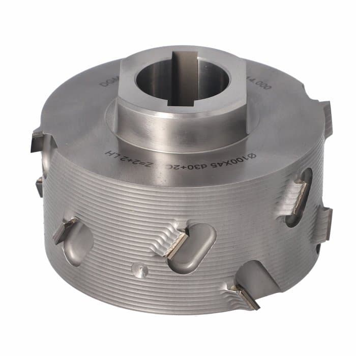 Pre-Mill Cutter DIA 2+2 D=100 I=45 d=30 +2CH  30° H=4,5 (12) Type A + collar LH