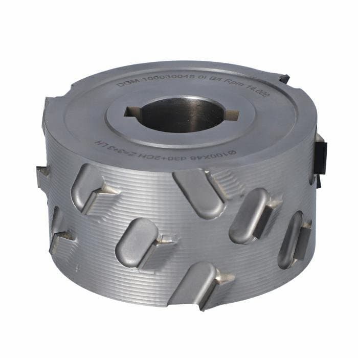 Pre-Mill Cutter DIA 3+3 D=100 I=48 d=30 +2CH  30° H=4,5 (18) Type B LH