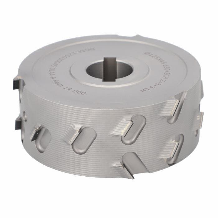 Pre-Mill Cutter DIA 3+3 D=125 I=45 d=30 +2CH LN 30° H=4,5 (18) Type A LH