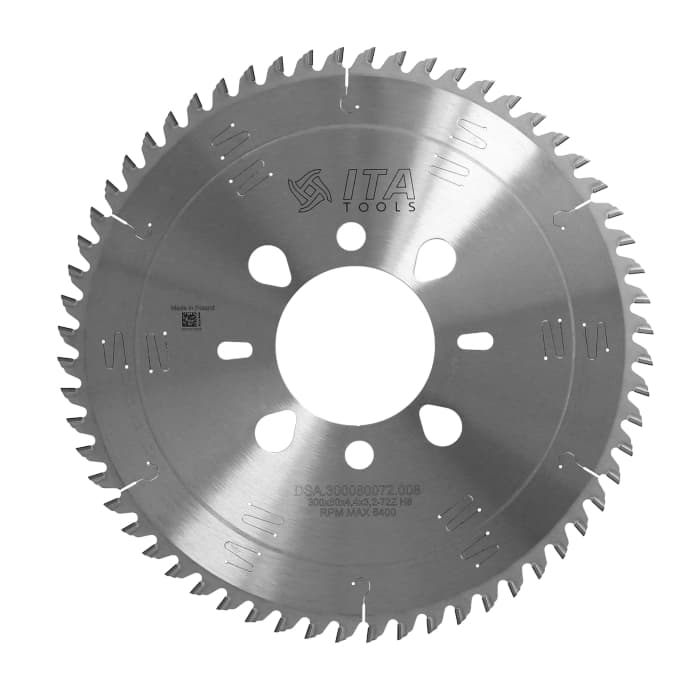 Diamond Panel sizing saw blade (EA) D=300 F=80 Z=72 K=4,4 P=3,2 PH: PH01 H=8 FZ/TR