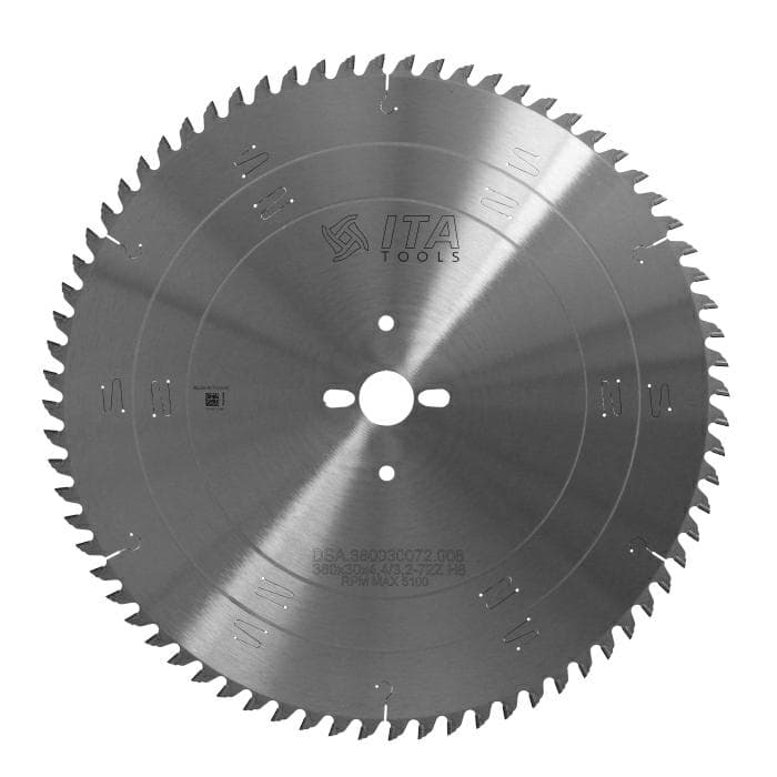 Diamond Panel sizing saw blade (EA) D=380 F=30 Z=72 K=4,4 P=3,2 PH: PH03+2/8/83 H=8 FZ/TR