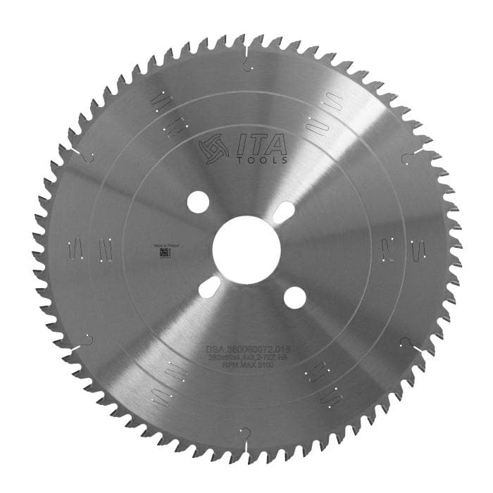 Diamond Panel sizing saw blade (EA) D=380 F=60 Z=72 K=4,4 P=3,2 PH: PH04 H=8 FZ/TR