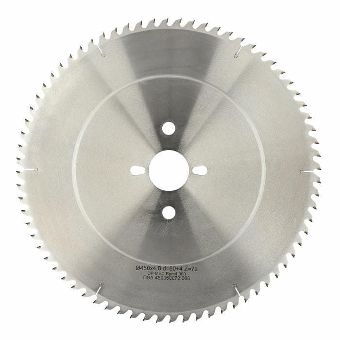 Diamond Panel sizing saw blade (EA) D=450 F=60 Z=72 K=4,8 P=3,5 PH: 2/14/125 H=6 FZ/TR