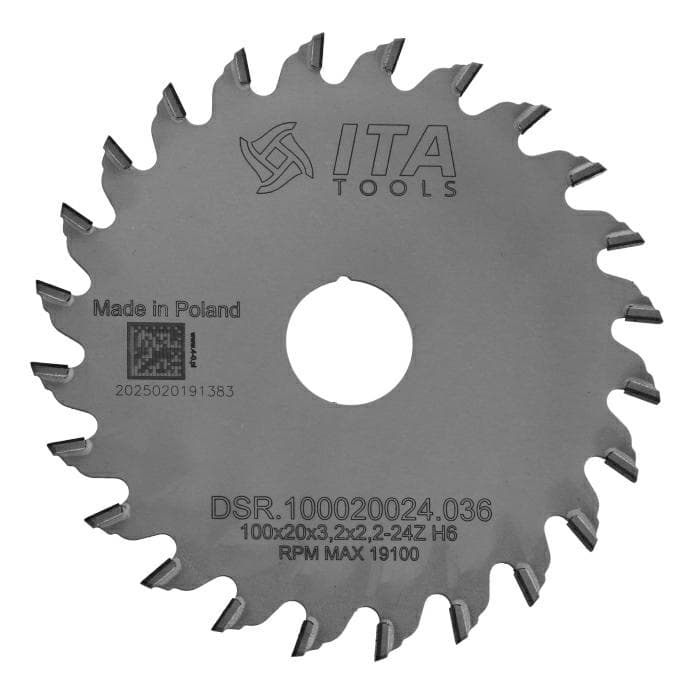 DSR Diamond Saw Blade  (EA) D=100 F= 20 Z= 24 K/P=3,2/2,2 H6,0 FP