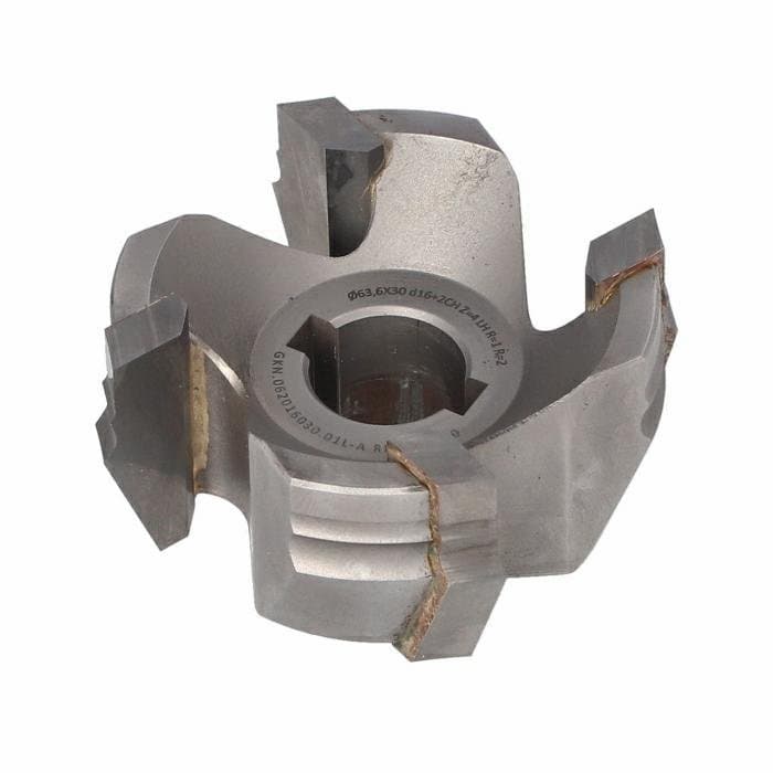 GKN.Cutter D=63,6 F=16+2CH I=30 R=1 / R=2  Z=4 LH