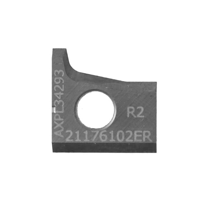 Profile knives HM L=14,5 W=14,5 T=2 R=2 RH Hebrock