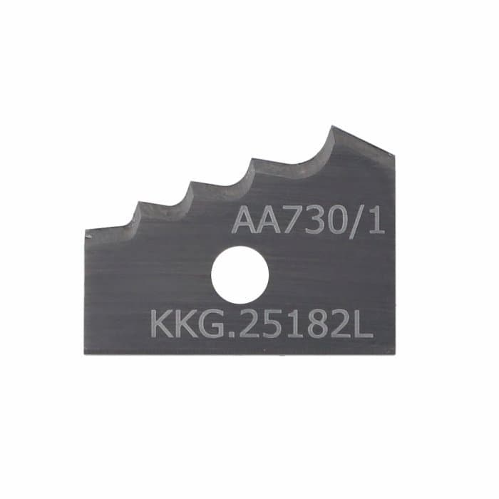 Profile knives HM  L=25 W=18,7 T=2 R=1,5-2,0-3,0 LH
