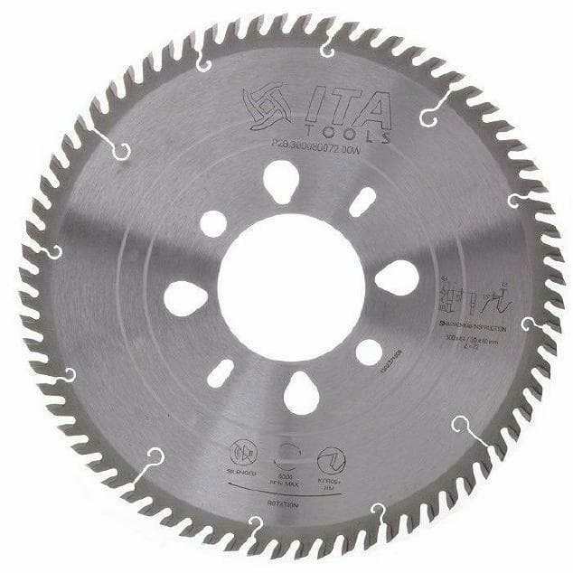 (M) Panel sizing saw blade D=300 F= 80 Z= 72 K/P=4,4/3,2 TP PH01