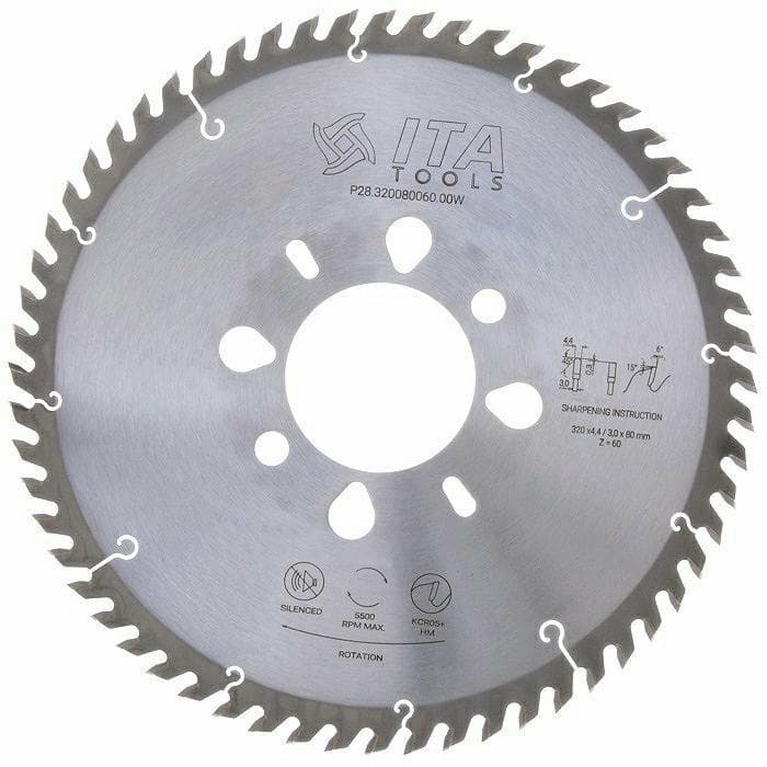 (M) Panel Sizing Saw Blade D=320 F= 80 Z= 60 K/P=4,4/3,2 FZ/TR PH01