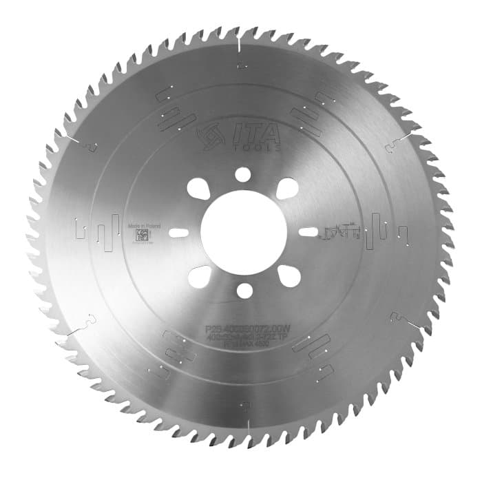 (M) Panel sizing saw blade D=400 F= 80 Z= 72 K/P=4,4/3,2 TP PH01