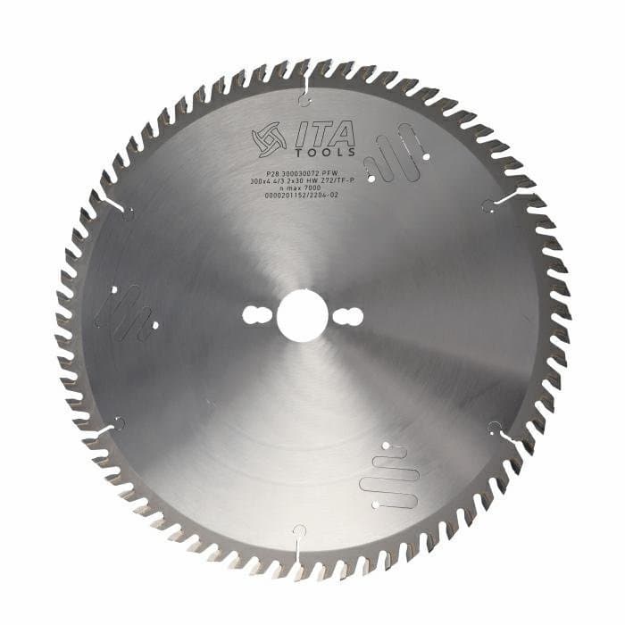 Panel sizing saw blade D=300 F= 30 Z= 72 K/P=4,4/3,0 FZ/TR NANO PH03 special nano grain