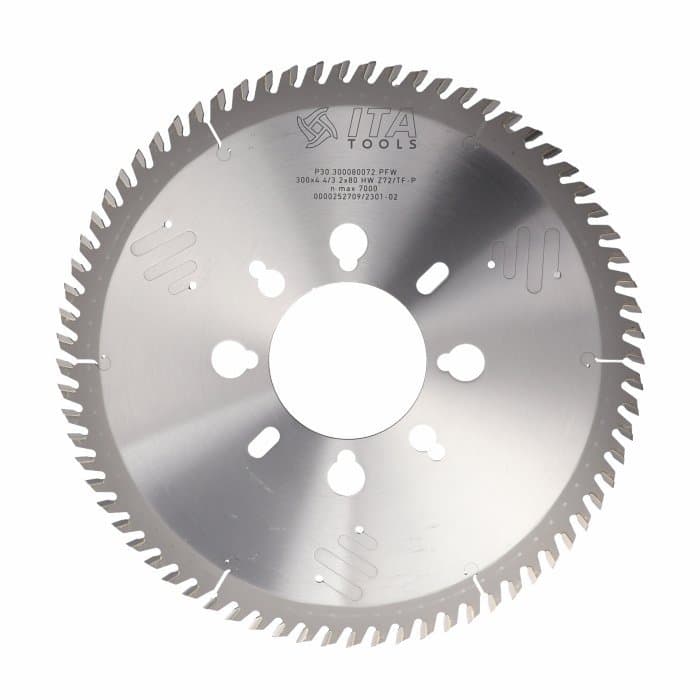 Panel sizing saw blade D=300 F= 80 Z= 72 K/P=4,4/3,2 FZ/TR NANO PH01 special nano grain