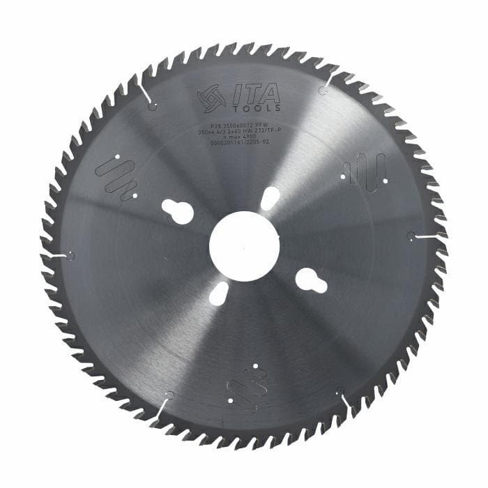 Panel sizing saw blade D=350 F= 60 Z= 72 K/P=4,4/3,2 TP NANO PH04 speci