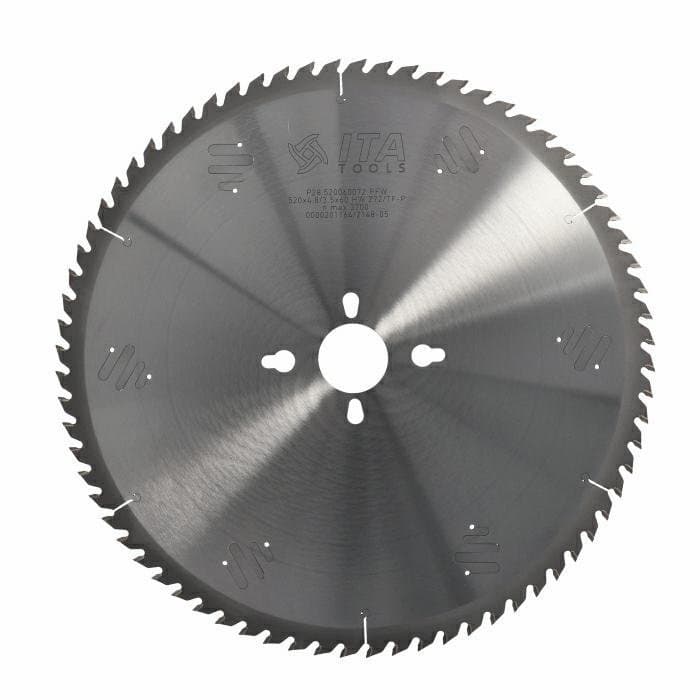 Panel sizing saw blade D=520 F= 60 Z= 72 K/P=4,8/3,5 TP NANO PH:COMBI7 special nano grain