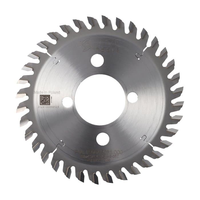 (M) Conical scoring blade D=150 F= 45 Z= 36 K=4,4-5,6 P=3,2 CONICAL-ALT5° PH: 2/9/58 + 2/11/70