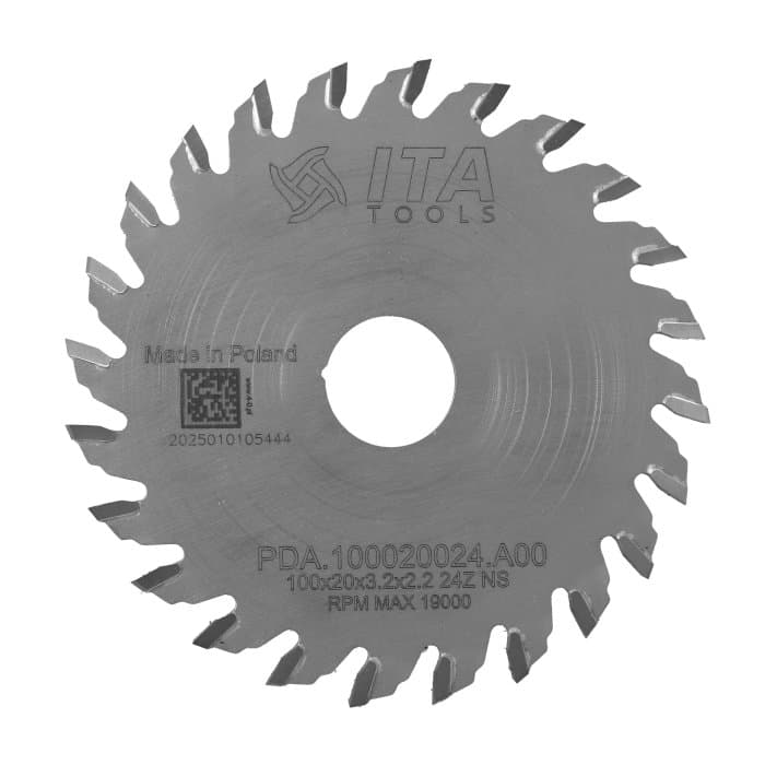 (M) Saw blade HW D=100 F= 20 Z= 24 K/P=3,2/2,2 WZ