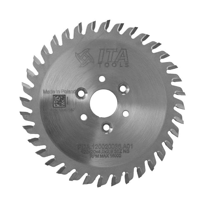 (M) Saw blade D=120 F= 20 Z=36 K/P=4,0/2,8 ALT PH: 3/4,5/35RH + 3/4,5/35LH champfer SCM CYFLEX