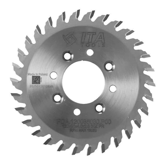 PDA.(M) Sawblade D=120 F= 35 Z= 30 K/P=4,0/2,8 FZ PH: 4/M5/50RH+4/M5/50LH BIESSE ROVER FELDER COSMEC