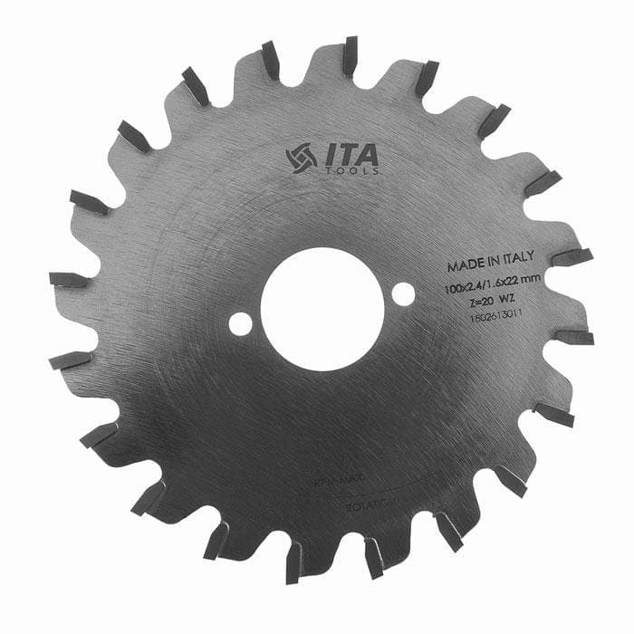 PKA.Sawblade D=100 F= 22 Z= 20 K/P=2,4/1,6 PH:2/4/30  ALT neg.6 RH Hebrock