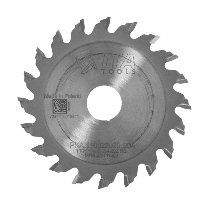 (M) Triming saw blade D=110 F= 22 Z= 20 K/P=3,6/2,4 WZ Pos. Holz-Her