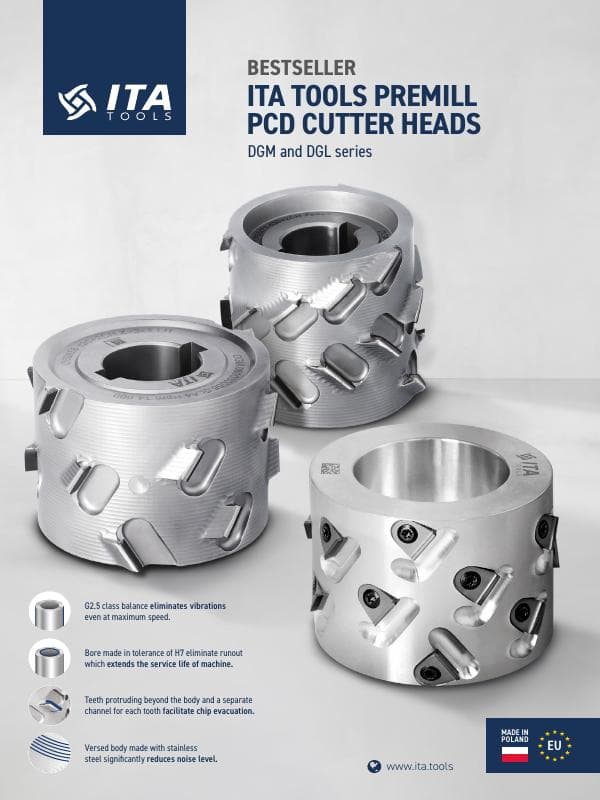 PCD cutter heads
