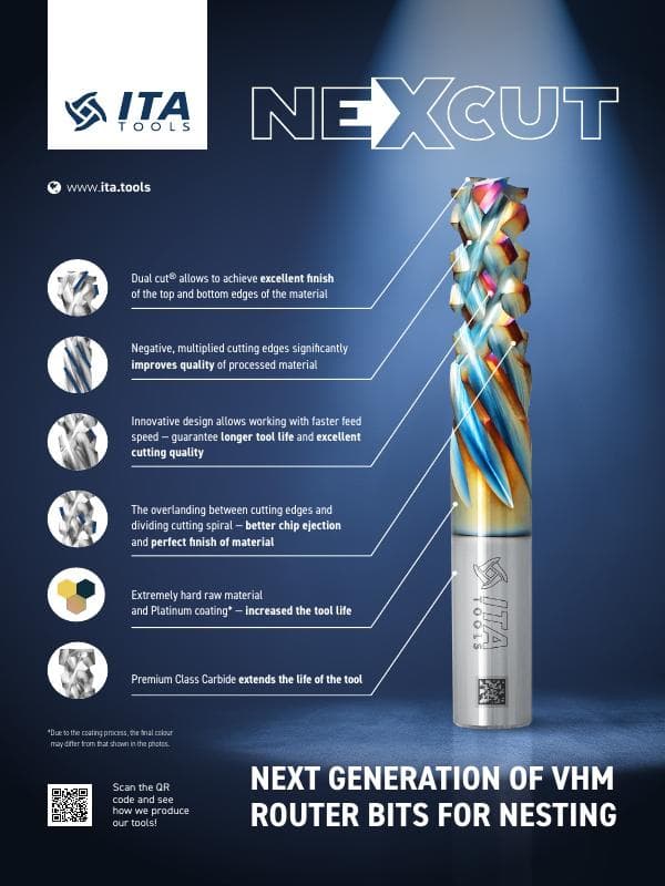 VHM router bits for nesting