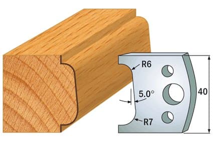 PAIR KNIVES HL 40x4mm - 691.002