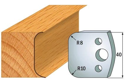 PAIR KNIVES HL 40x4mm - 691.003