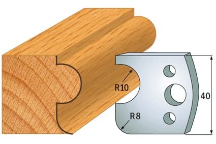 PAIR KNIVES HL 40x4mm - 691.004