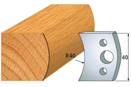 PAIR KNIVES HL 40x4mm - 691.008