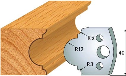 PAIR KNIVES HL 40x4mm - 691.018