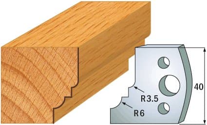 PAIR KNIVES HL 40x4mm - 691.019