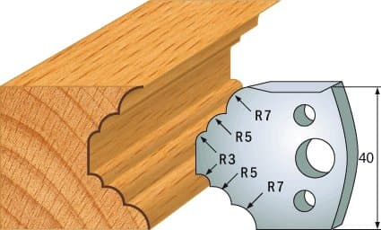 PAIR KNIVES HL 40x4mm - 691.021