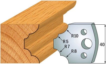 PAIR KNIVES HL 40x4mm - 691.022