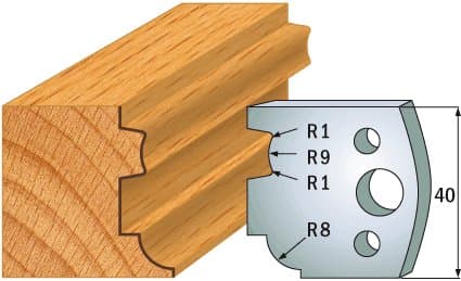 PAIR KNIVES HL 40x4mm - 691.026