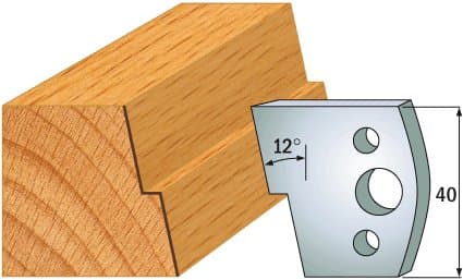PAIR KNIVES HL 40x4mm - 691.027