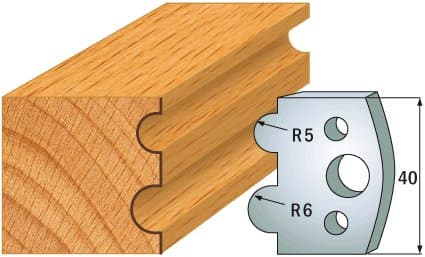 PAIR KNIVES HL 40x4mm - 691.030
