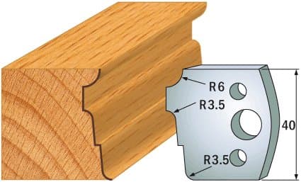PAIR KNIVES HL 40x4mm - 691.039