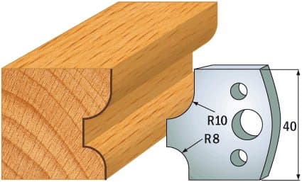 PAIR KNIVES HL 40x4mm - 691.040