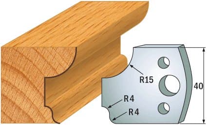 PAIR KNIVES HL 40x4mm - 691.043