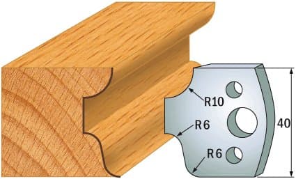 PAIR KNIVES HL 40x4mm - 691.045